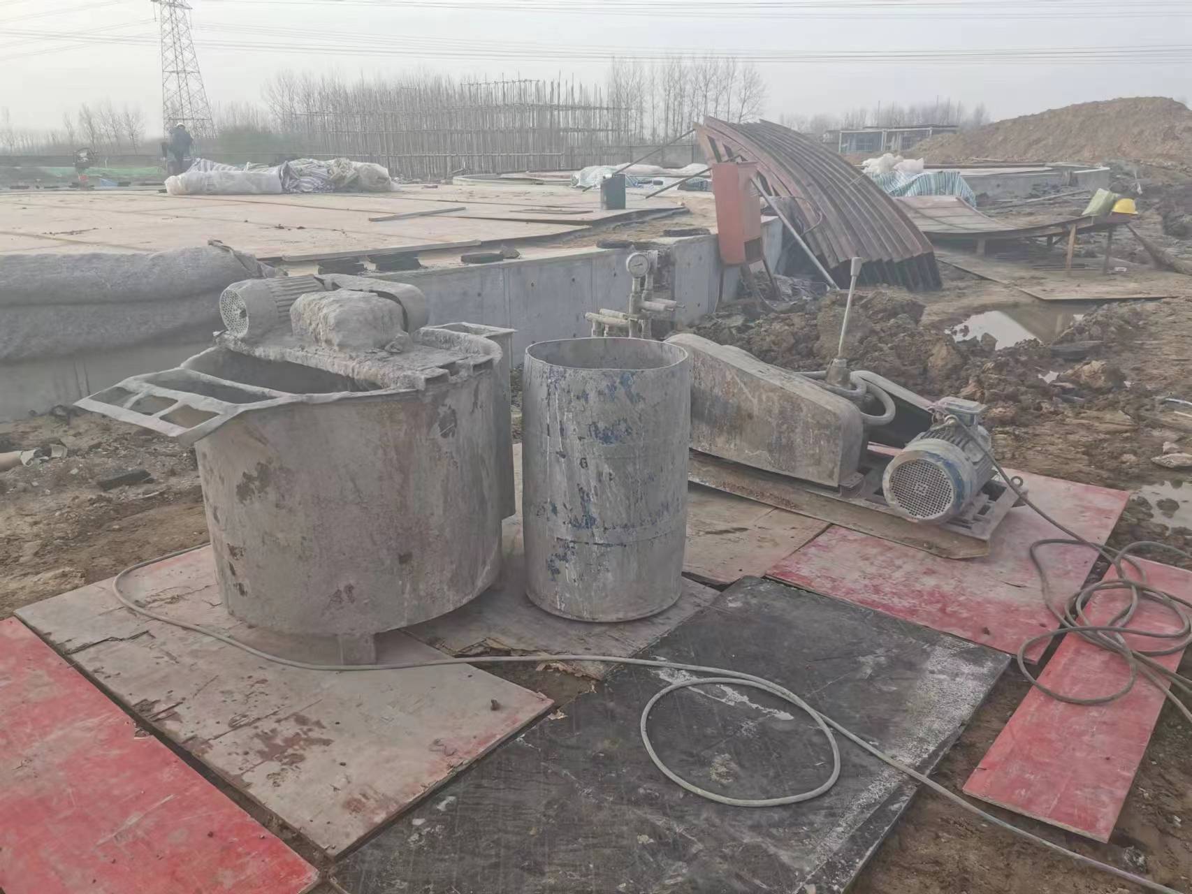 郯城设备基础注浆