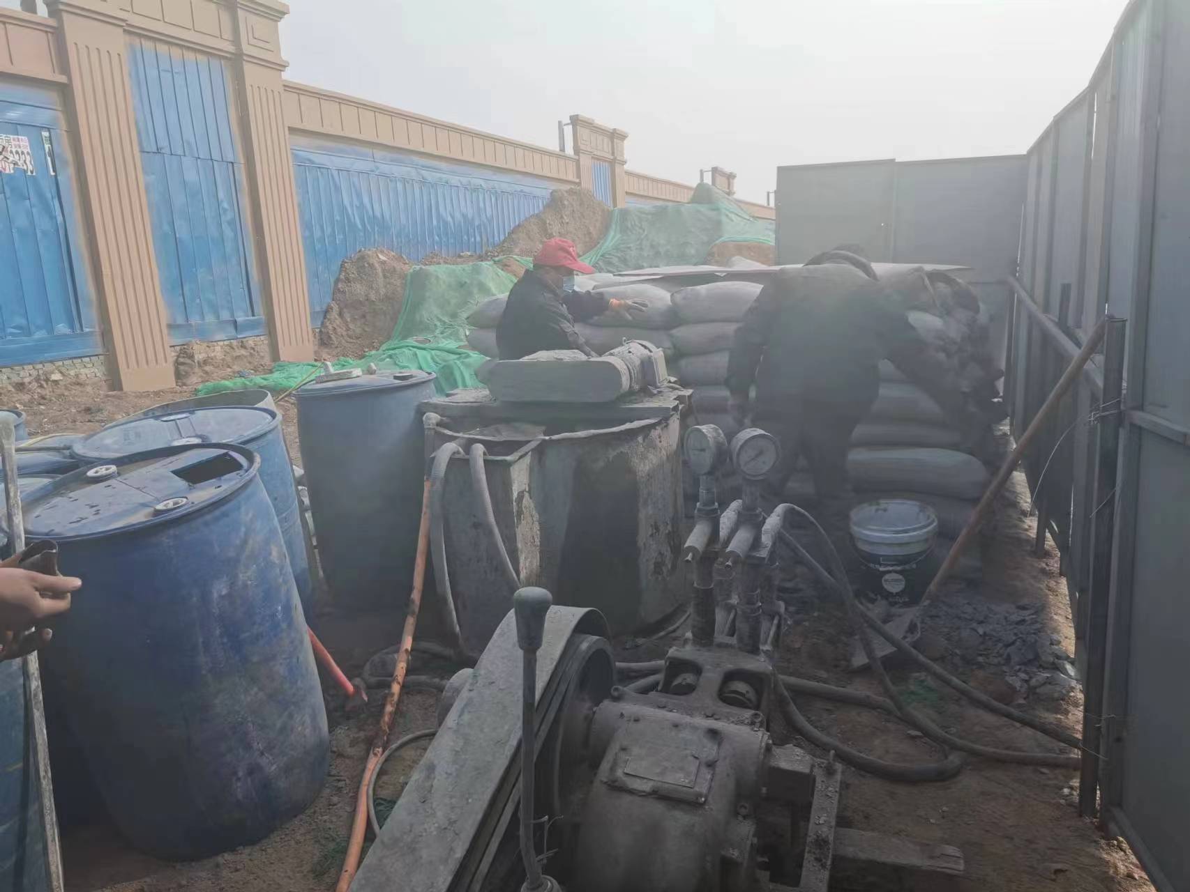 郯城房屋下沉注浆